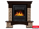 Портал Forte Wood Classic камень коричневый, шпон темный дуб