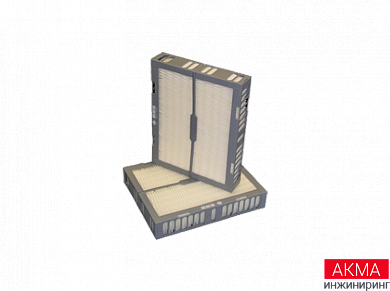 Губка увлажняющая Boneco Filter matt 2541 (2 шт - для мод. 2041/2051/2071)